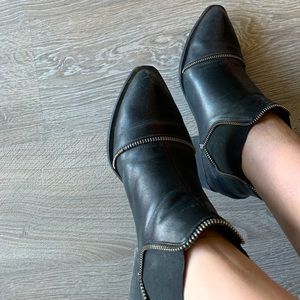 Senso leather boots
